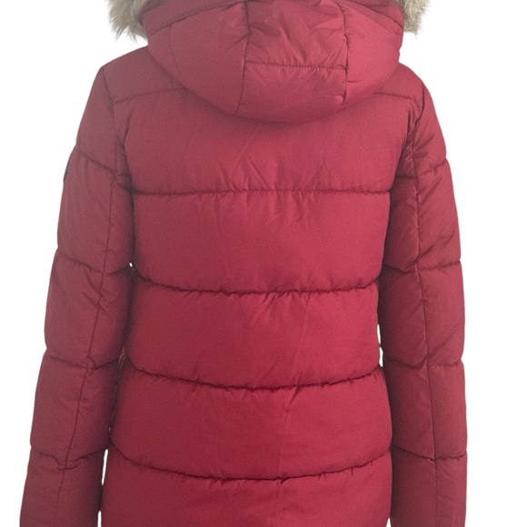 Ralph Lauren puffer  Parka With Faux Fur
Trim In Chili - Picture 3 of 7